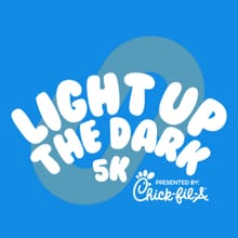Unbound Now's Light Up The Dark 5K Presented by Chick-fil-A logo