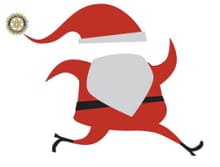 Rotary Santa Run Walk & Reindeer Dash logo