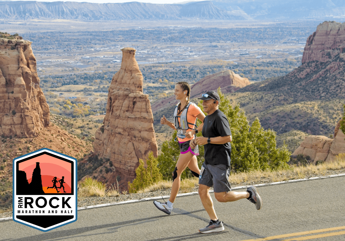 2025 Rim Rock Marathon and Half Marathon logo