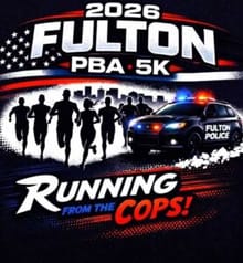 Fulton PBA 5K : Running from the Cops! logo