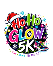 Ho Ho Glow 5K logo
