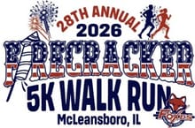 29th Annual Firecracker 5k logo