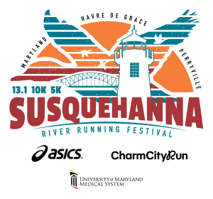 ASICS Susquehanna River Running Festival presented by University of Maryland Upper Chesapeake Health Logo