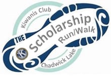 Kiwanis Club of Newburgh Scholarship Run logo