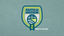 Faith in Motion Ridge 5K logo
