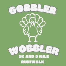 Gobbler Wobbler 5K and 5 Mile logo