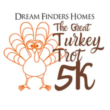 Dream Finders Homes Great Turkey Trot 5K logo