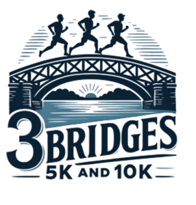 3 Bridges 5K & 10K Logo