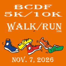 BCDF 5K/10K Walk-Run 2026 logo