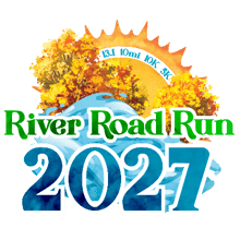 2027 River Road Run Half Marathon, 10miler SKYDOME, 10k and 5k logo