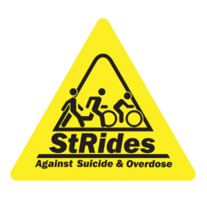 StRides Against Suicide & Overdose Logo