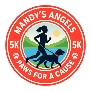 Mandy’s Angels Paws for a Cause 5K Logo