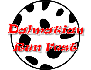 Dalmatian Run Fest & Dizzy Dalmatian 101 Logo