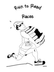 22nd Annual Run to Read Half Marathon logo