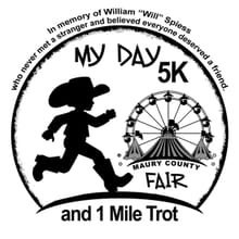 My Day 5K and 1 Mile Trot logo