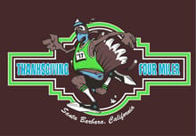 Thanksgiving Day 4-miler 2026 logo