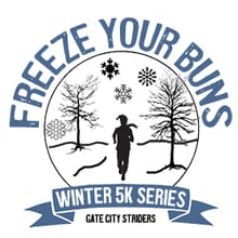 Freeze Your Buns Winter 5K Series logo
