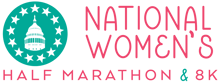 2027 National Women's Half Marathon and 8K logo