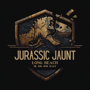 Jurassic Jaunt – 5K, 10K, 10M, and Half Marathon Logo