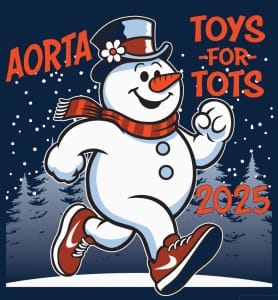 2025 Auburn Toys for Tots 5K/10K Logo