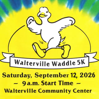 Walterville Waddle 5K Logo