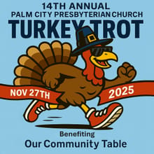 Palm City Turkey Trot 5K Run logo
