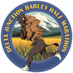 Delta Junction Barley Half Marathon & 9K Logo