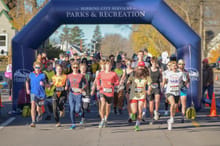 Hibbing Halloween 5k logo