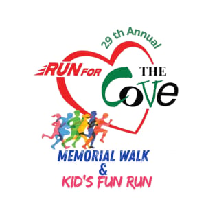 2026 Run for The Cove & Memorial Walk Logo