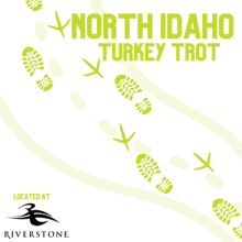 North Idaho Turkey Trot at Riverstone logo