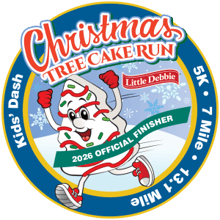 2026 Little Debbie® Christmas Tree Cake Run logo