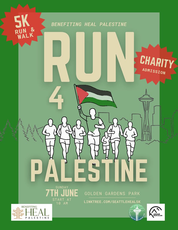 Charity 5K For Palestine logo