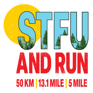 Summer Trail Fest Ultra 50 Mile, 50K, Half Marathon, & 5 Miler Logo