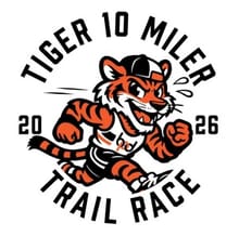 Tiger 10 Miler - 9th Annual Trail Race Presented by Byron Bank logo