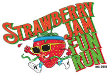 2026 Strawberry Jam 1K and 5K Walk and Run logo