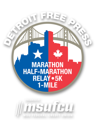 2026 Detroit Free Press Marathon logo