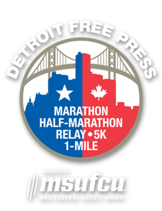 2026 Detroit Free Press Marathon Logo
