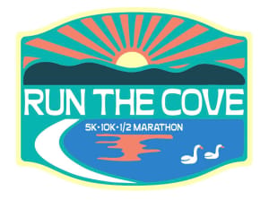 Run the Cove Half Marathon 10K & 5K Logo