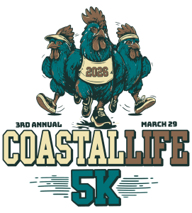 4th Annual CoastalLIFE 5K Run/Walk Logo