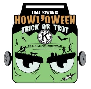 Howl'oween Trick or Trot 5k & 1 Mile Fun Run Logo
