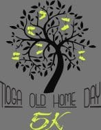 Tioga Old Home Day 5k logo