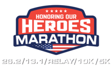 Honoring our Heroes Marathon logo