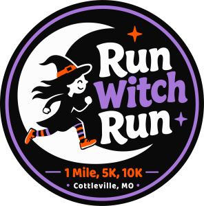 Run Witch Run - 1 Mile, 5K, 10K & KIDS DASH Logo