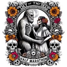 Day of the Dead Half Marathon - Shreveport logo