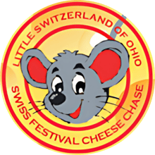 Ohio Swiss Festival Cheese Chase logo
