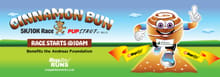 CINNAMON BUN 5K/10K & 2K PupStrut logo