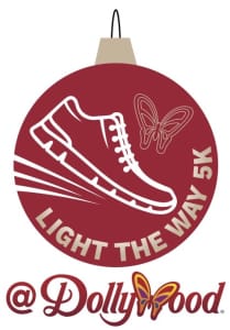 Dollywood's Light The Way 5k logo