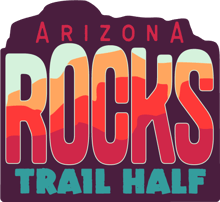 Arizona Rocks! Trail Half - 10K - 5K logo