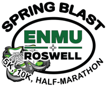 ENMU - Roswell Spring Blast 5K, 10K, & Half Marathon logo