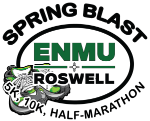 ENMU - Roswell Spring Blast 5K, 10K, & Half Marathon Logo